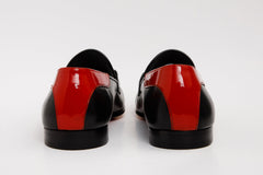 The Maratea Black Leather shoe Bit Loafer Shoe Universal Fit