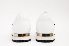 The Infanta White Spike Leather Sneaker  Limited Edition All New