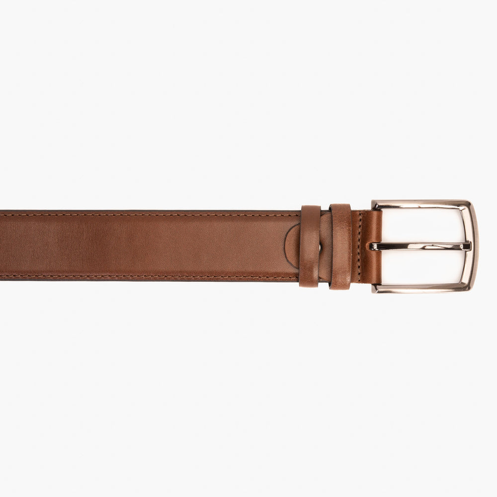 The Torino Brown Calfskin Belt All New