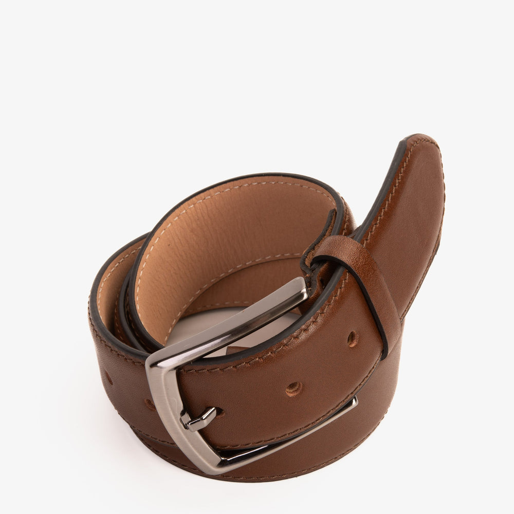 The Torino Brown Calfskin Belt All New