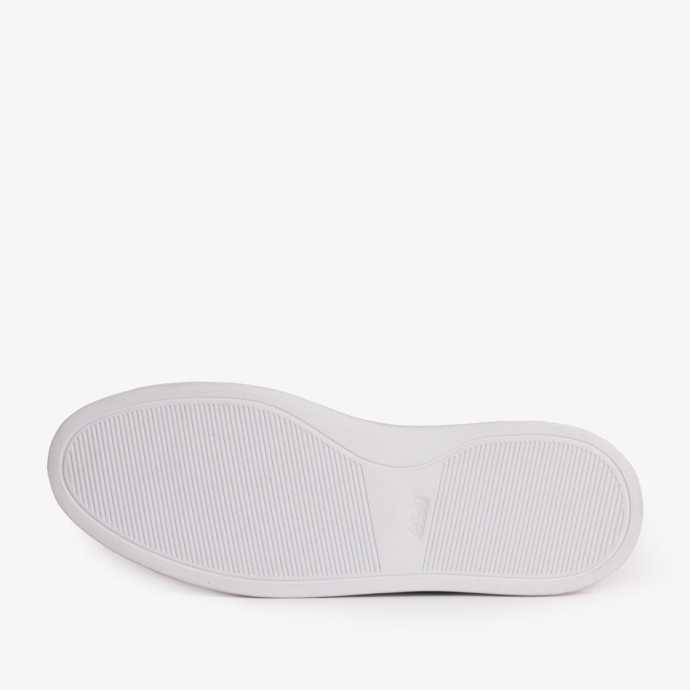 The Burano Black White  Leather Sneaker Fine Craftsmanship