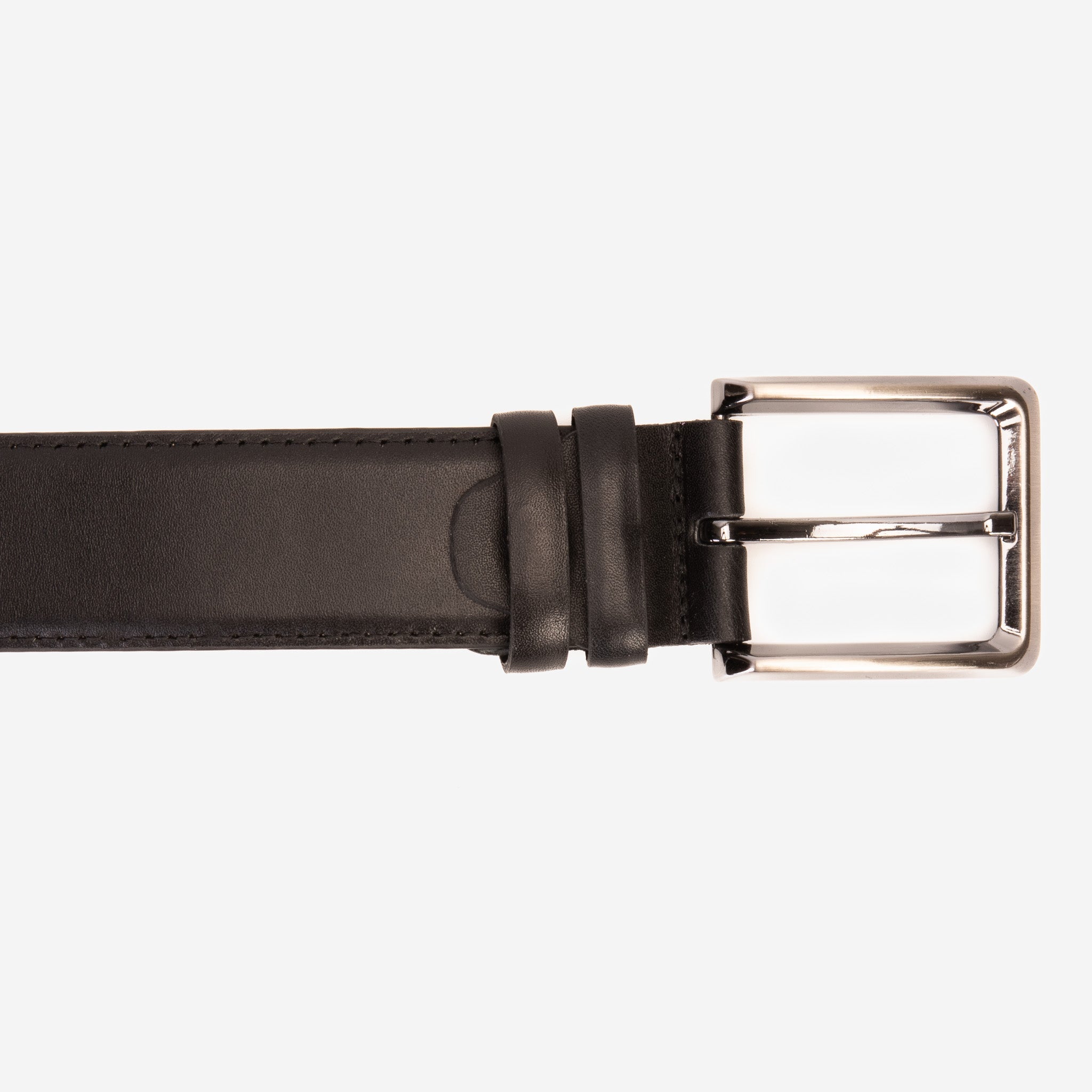 The Torino Black Calfskin Belt Exclusive Style